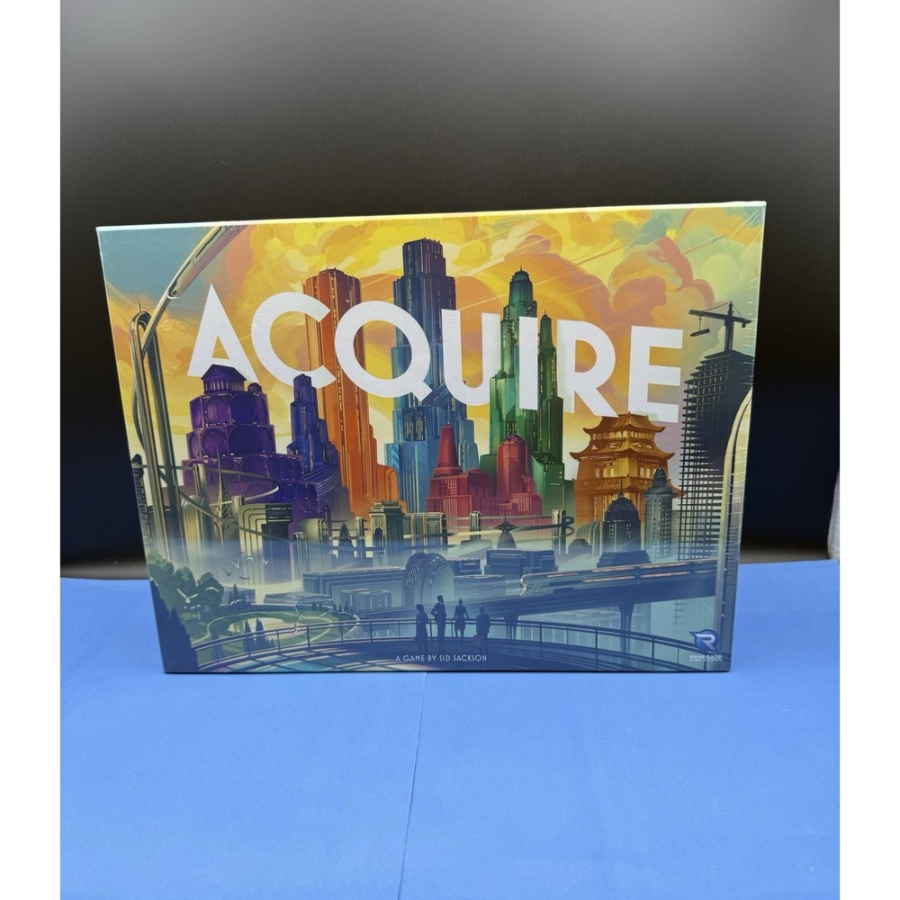 Acquire Strategy Board Game Renegade Game Studios Sid Sackson NEW Factory Sealed